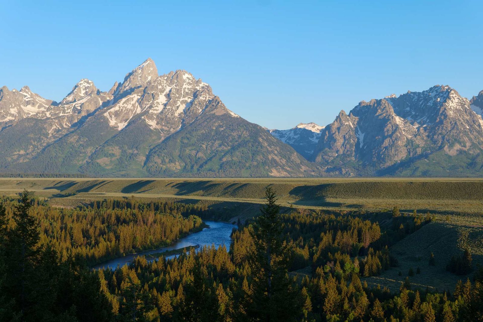 Grand Teton range at sunrise, Wyoming commercial property insurance