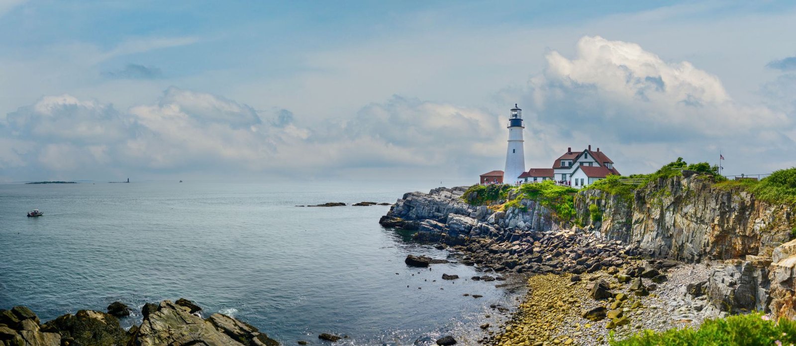 Portland Head Light on the Maine coast, Maine commercial property insurance