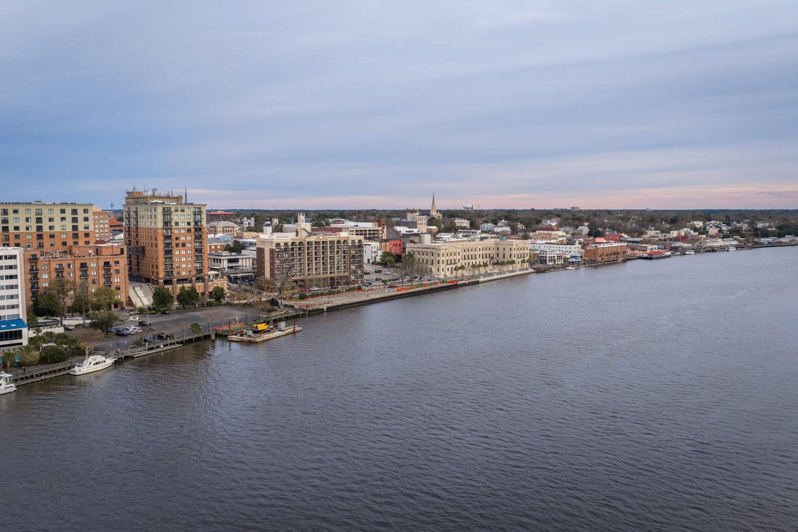 Wilmington riverfront on the Christina River, Delaware commercial property insurance